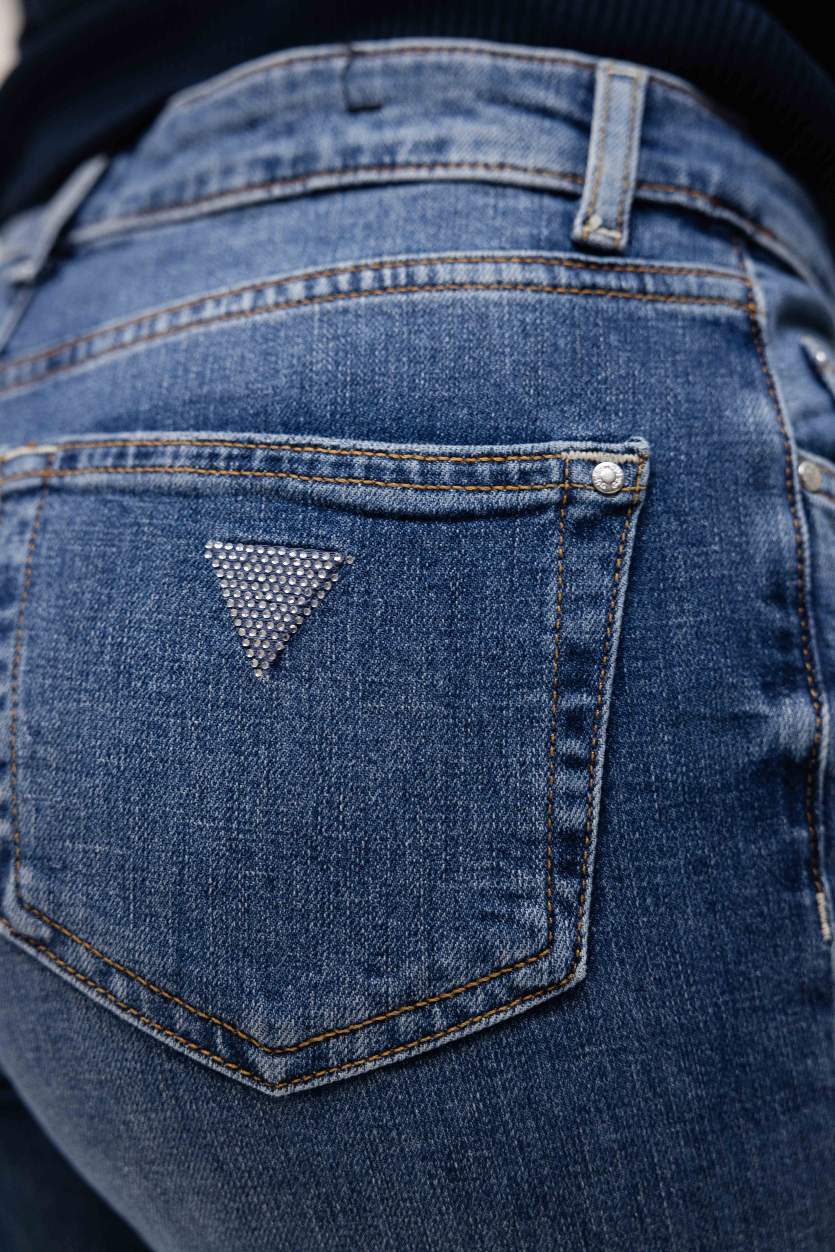 Guess Brooklyn Jeans Dames Blauw