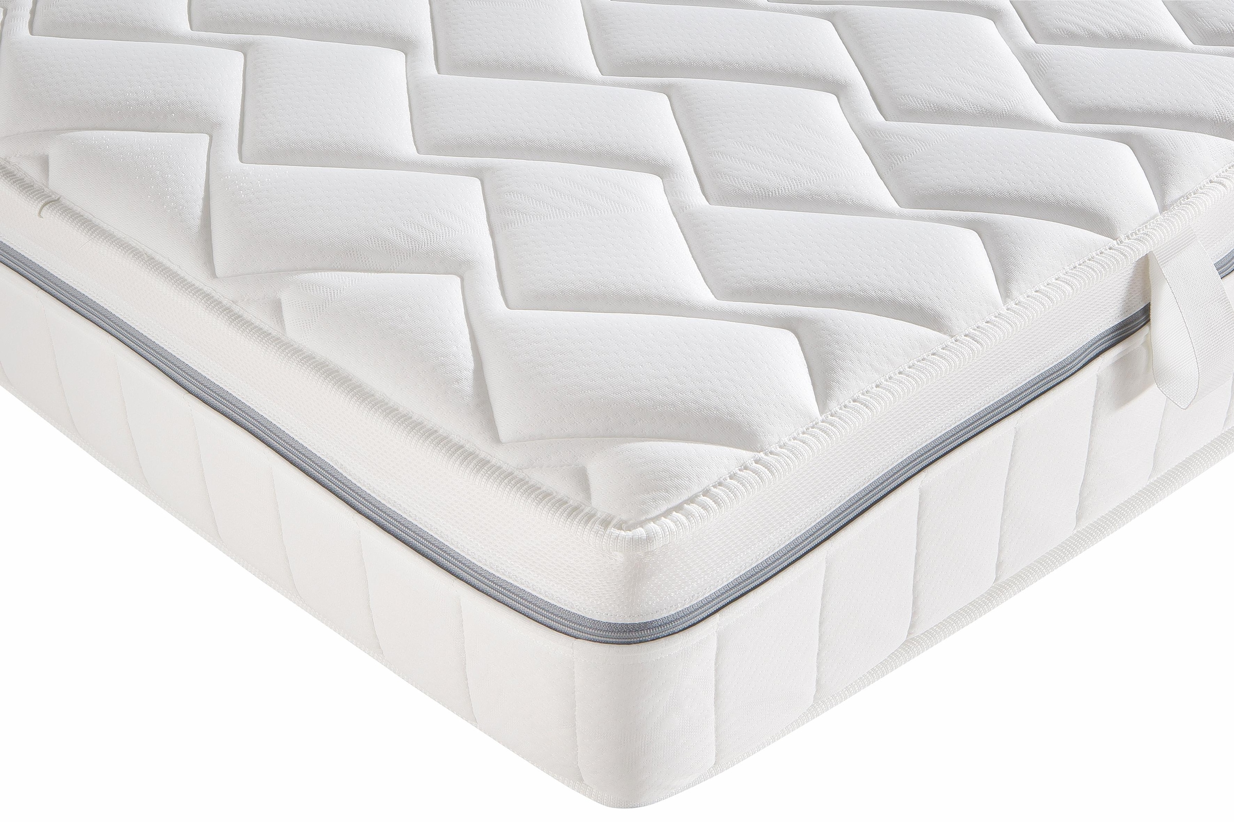 DI QUATTRO Komfortschaummatratze »Matratze Airy Form 23 mit Klimaband - in H2, H3, H4 und H5 erhältlich« 23 cm hoch Raumgewicht: 28 kg/m³ 1 Stk. tlg. Die Matratze, die atmet. Besonders atmungsaktiver Kern.
