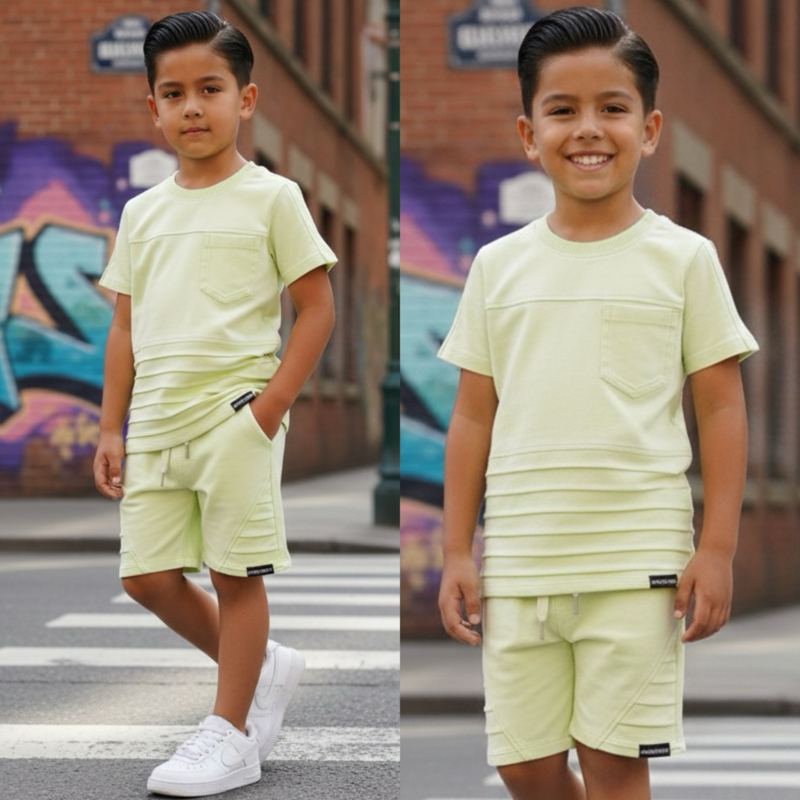 Washed summer set - Sharp Green
