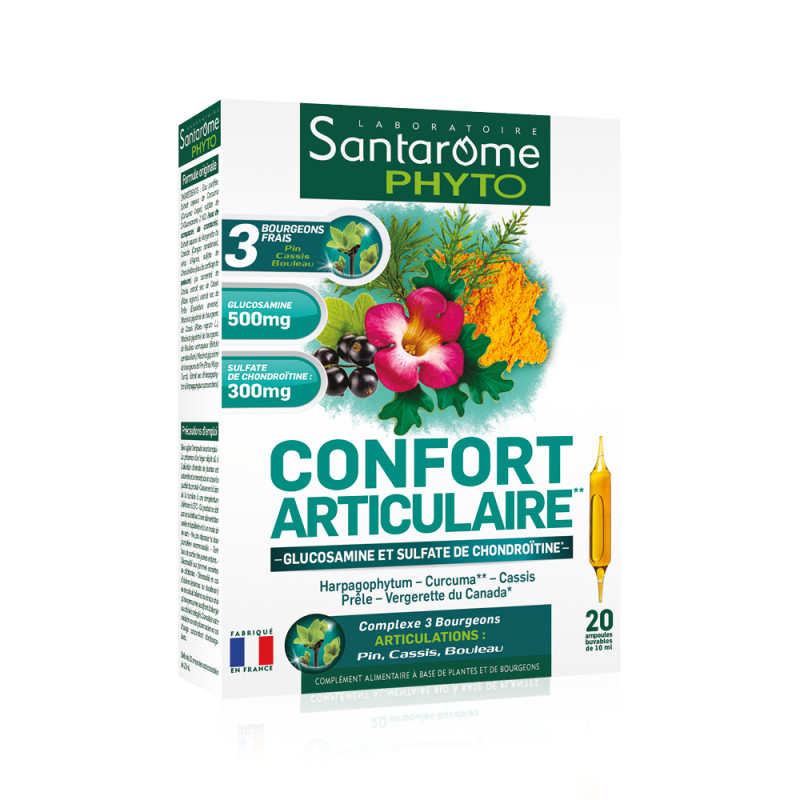 Confort articulaire - 20 ampoules buvables de 10ml