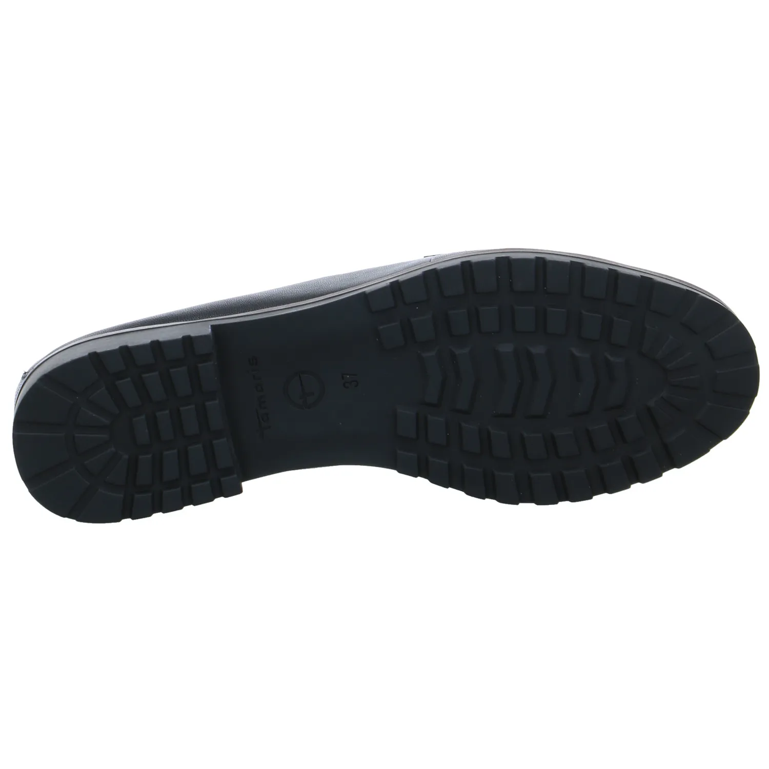 TAMARIS Slipper Schwarz Leder