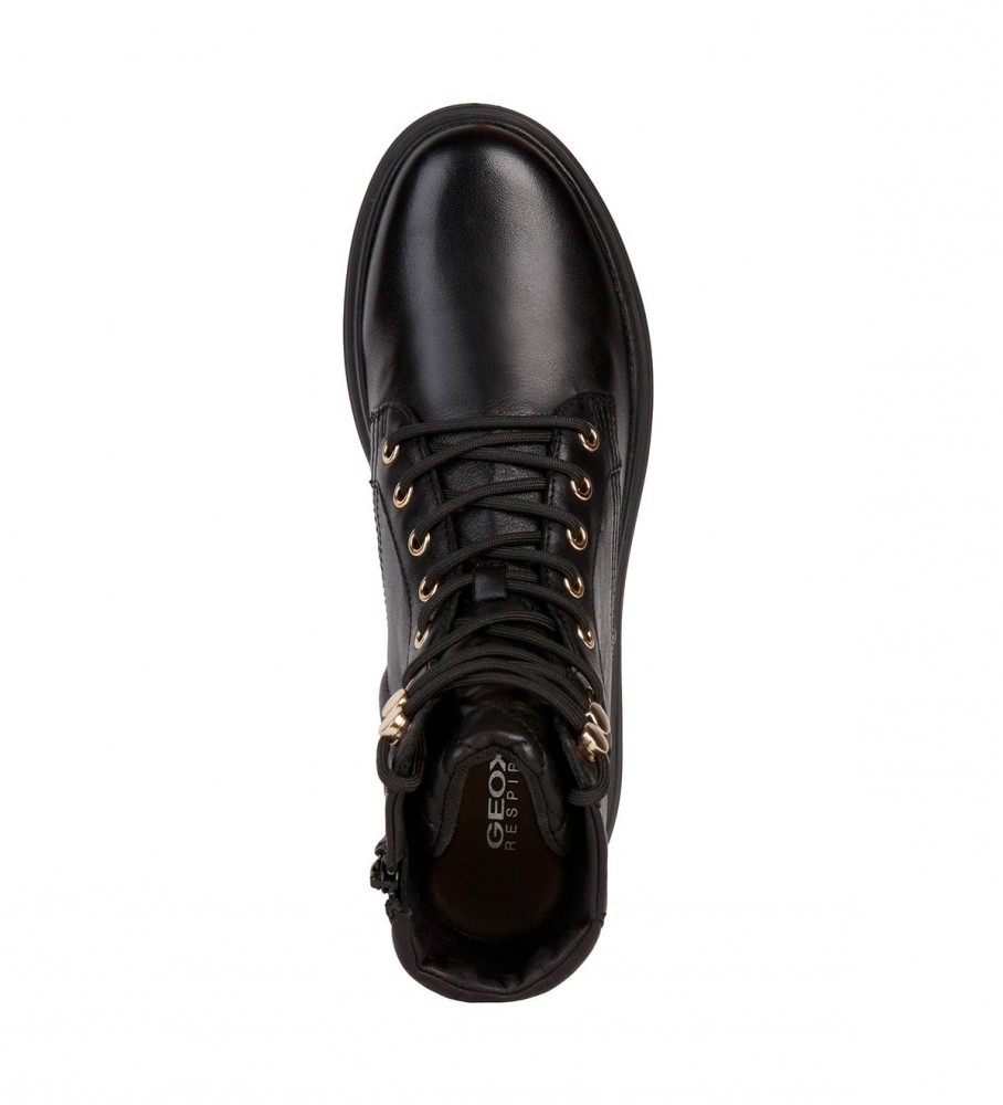 Botas GEOX D Phaloae em couro preto