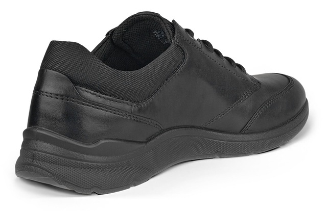 Ecco Schnürschuh »Irving«  , Freizeitschuh, Halbschuh, Schnürschuh mit gepolstertem Schaftrand