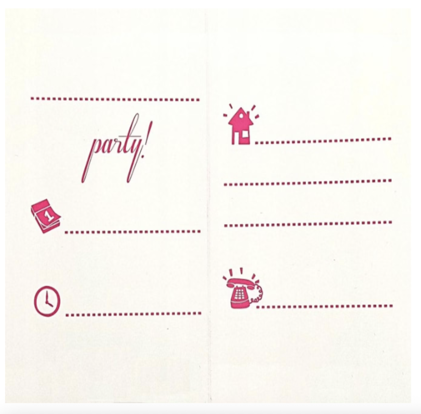 (6er Set) Kinder Party Einladungs Karte Postkarte inkl. Brief Umschläge (JT50293942) - Minnie Junior