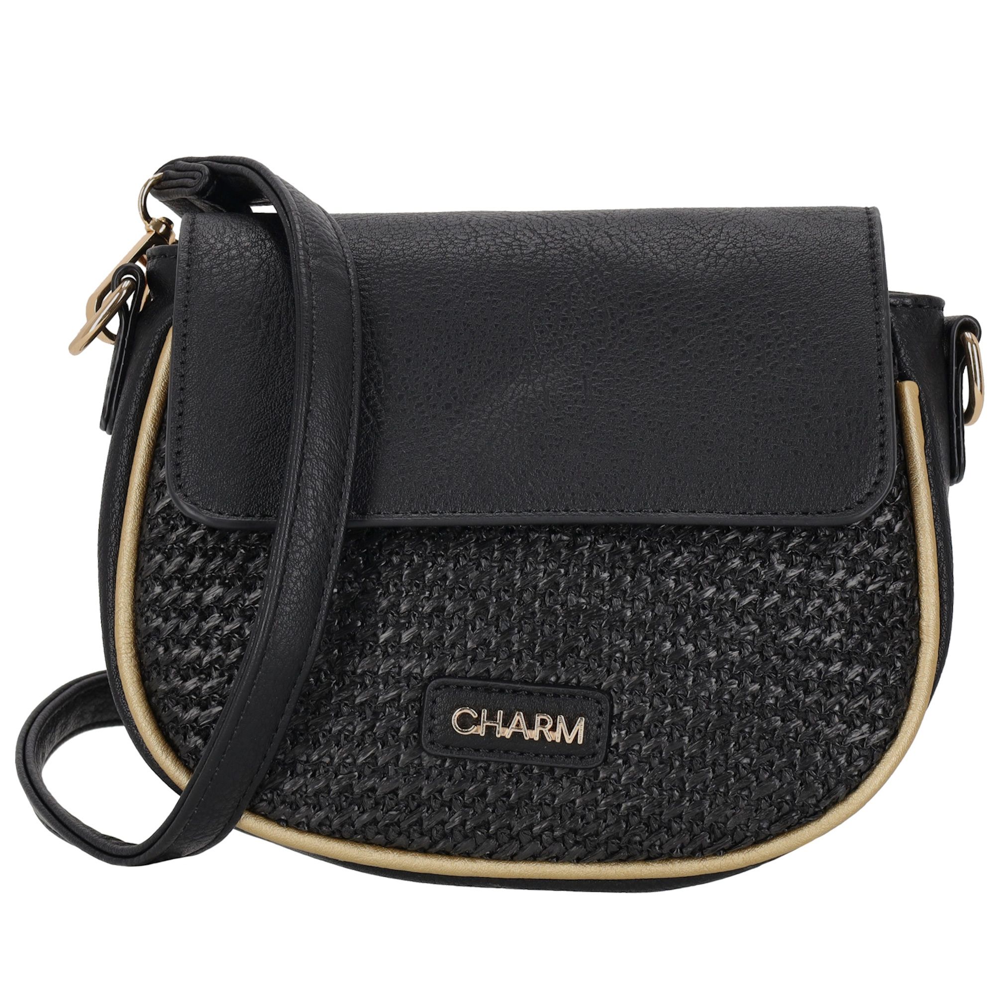 Charm London Endlebury Schoudertas Flap Black