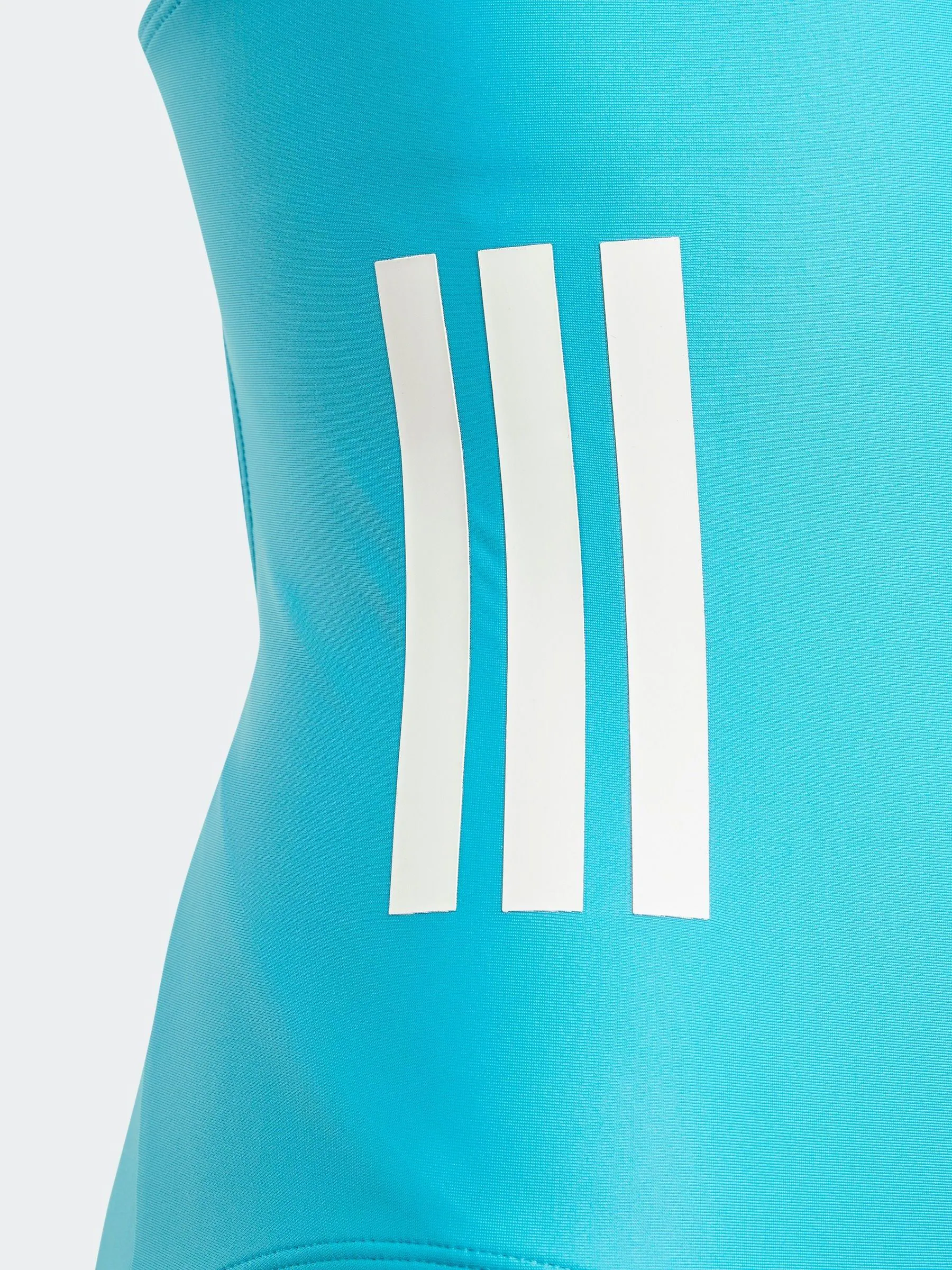 Groen - adidas 3badpak met C-rug en strepen voor kinderen