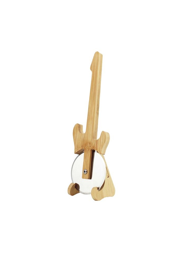 Winkee - Pizzaskærer - Guitar Pizza Cutter with Stand