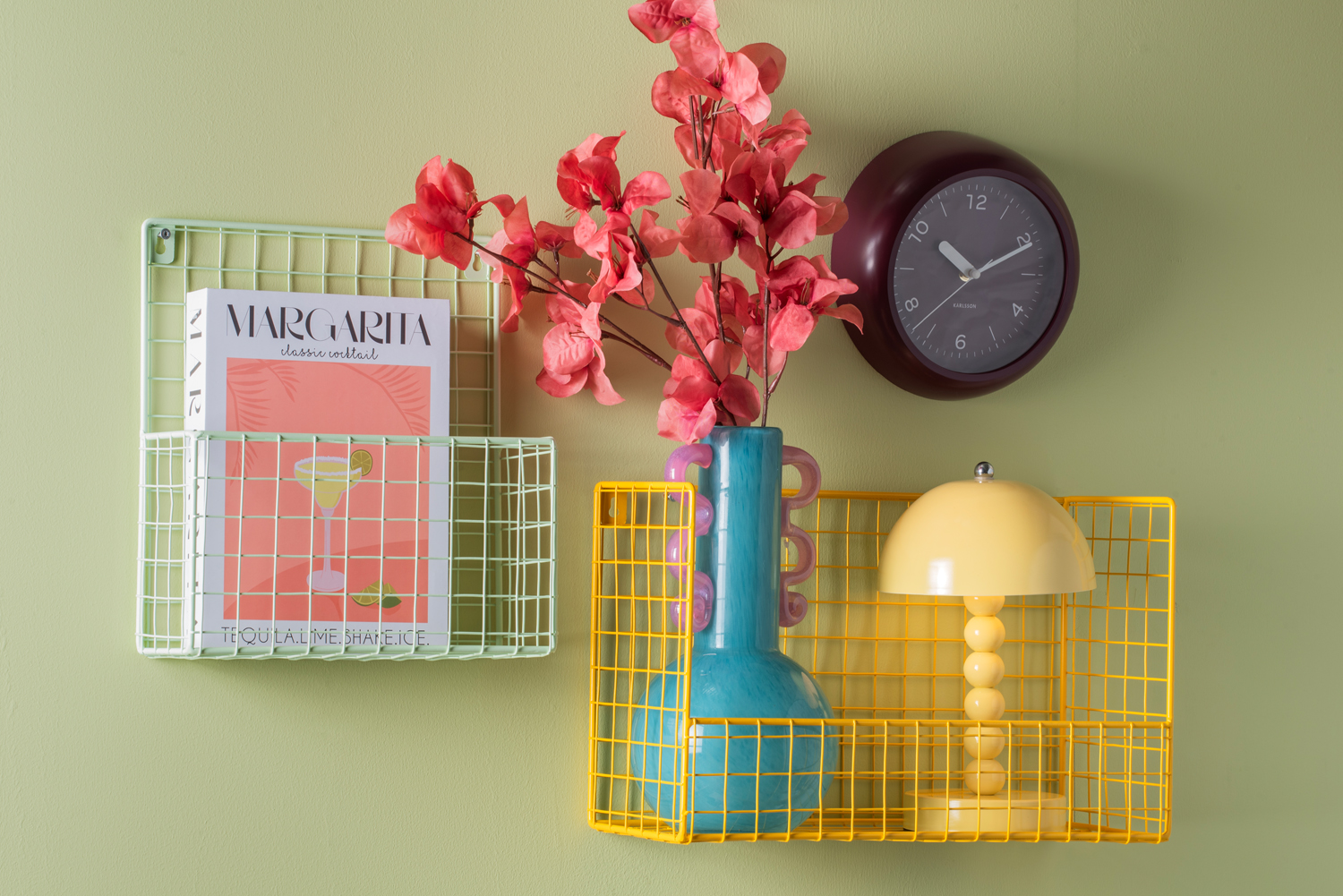 Tafellamp Bubbles LED - Zachtgroen