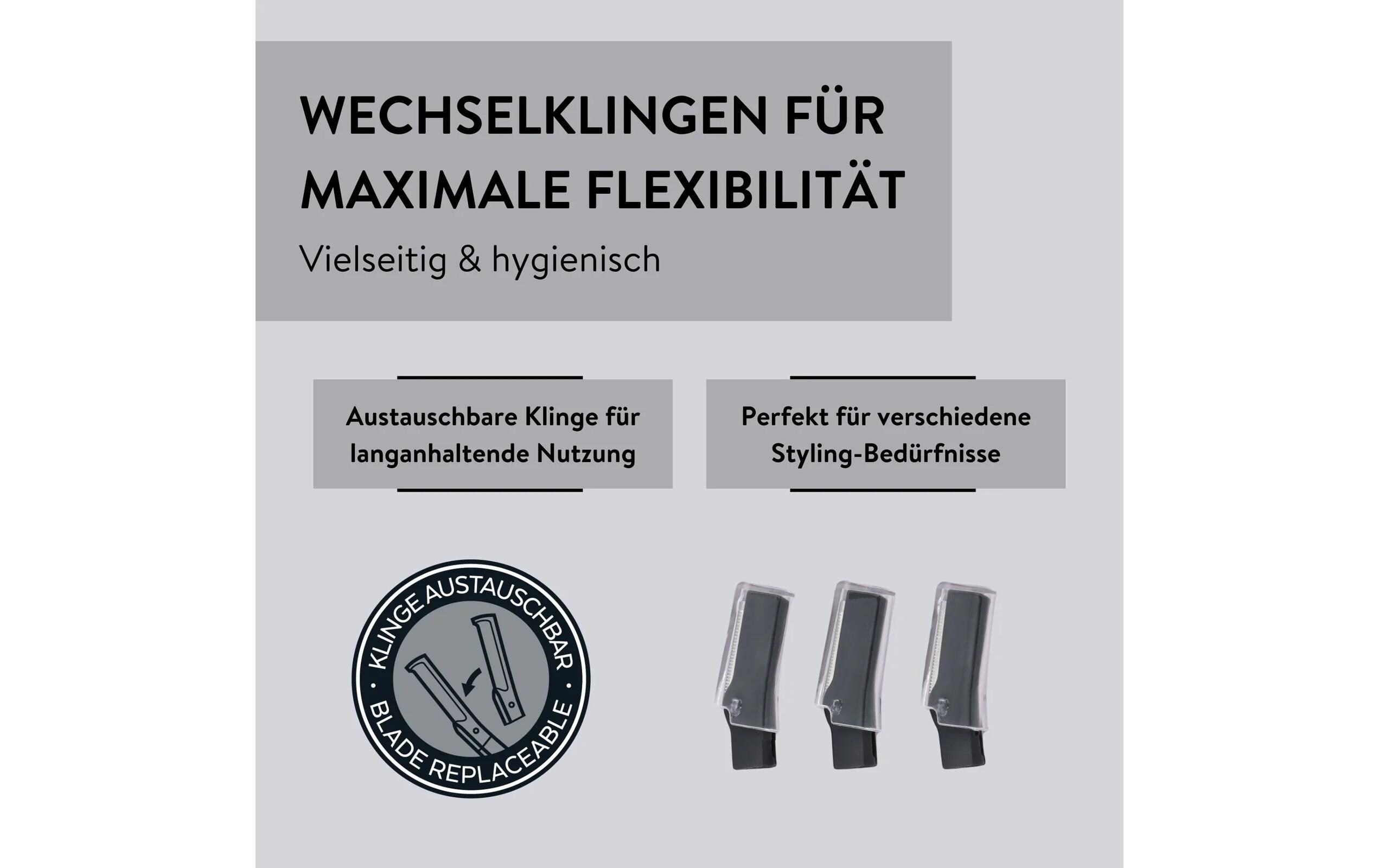 Augenbrauenrasierer Skin IDZum Formen, Kürzen und Definieren der Augenbrauen