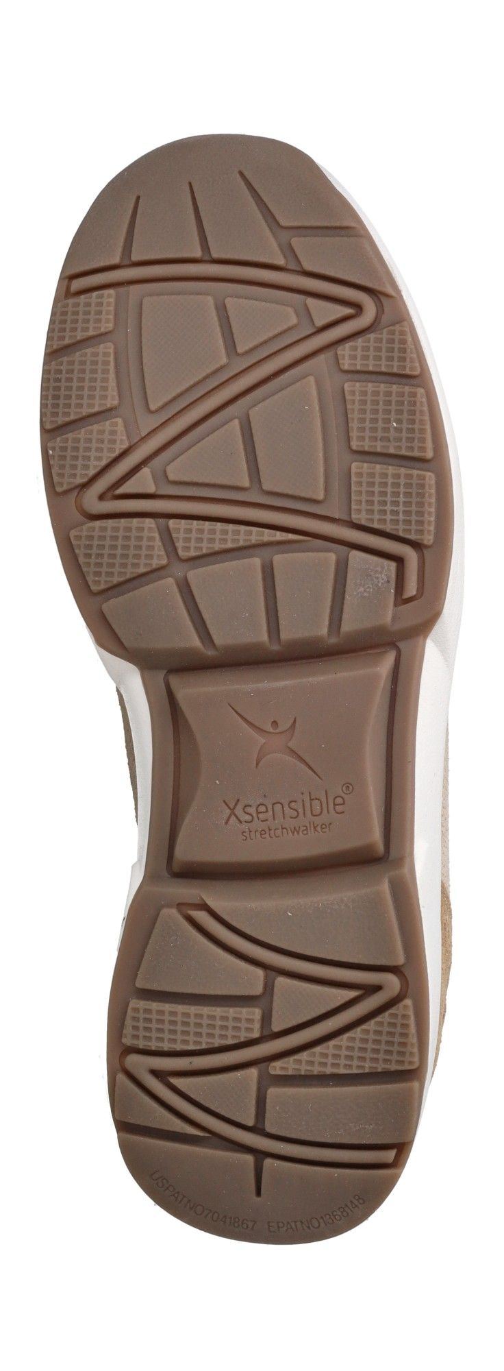 Xsensible Pristina Stretchwalker Sneakers Cognac Dames