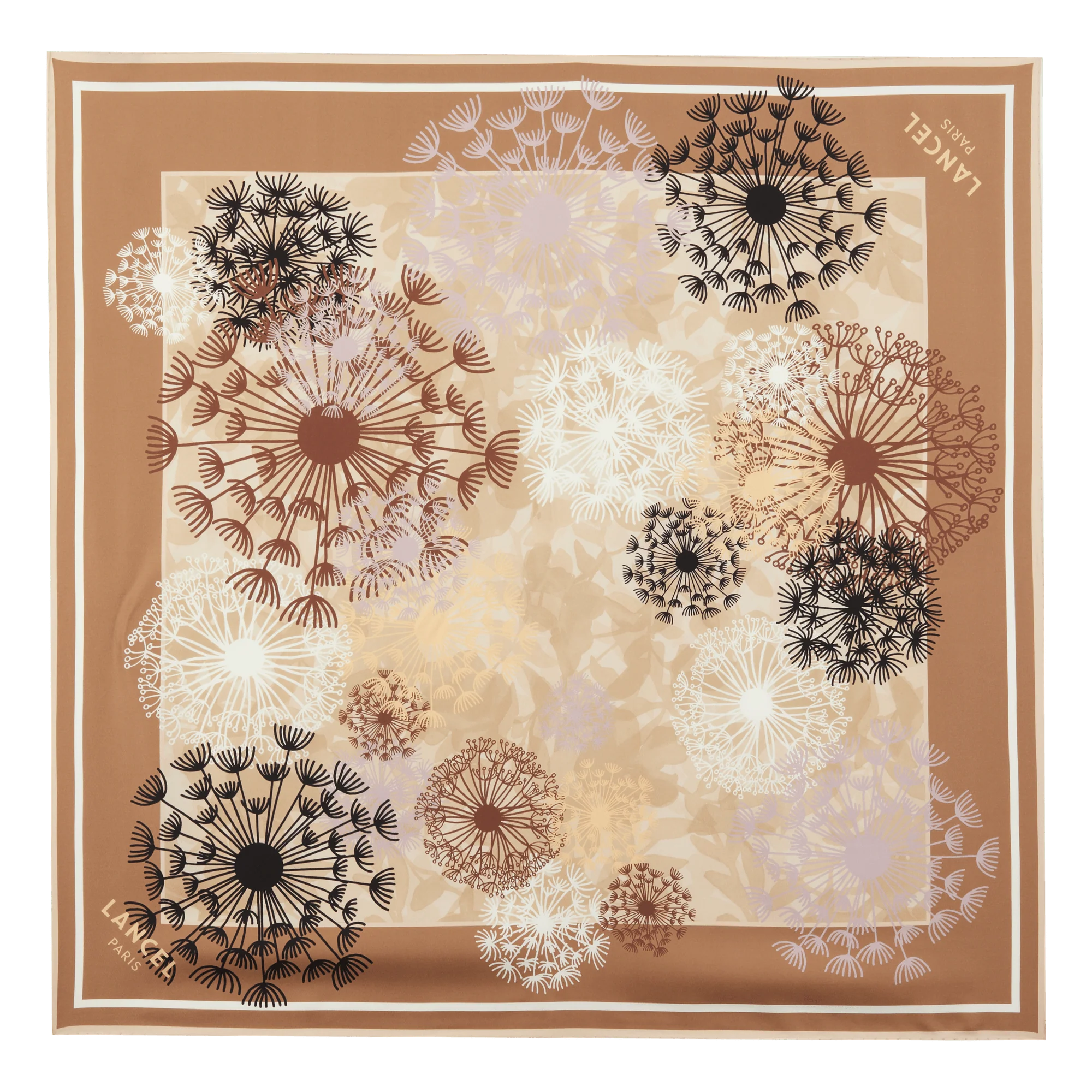 Carré 90 Fireworks Pattern-Multico Granit