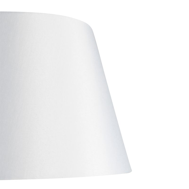 Vloerlamp brons met witte kap en verstelbare arm - Ladas Deluxe