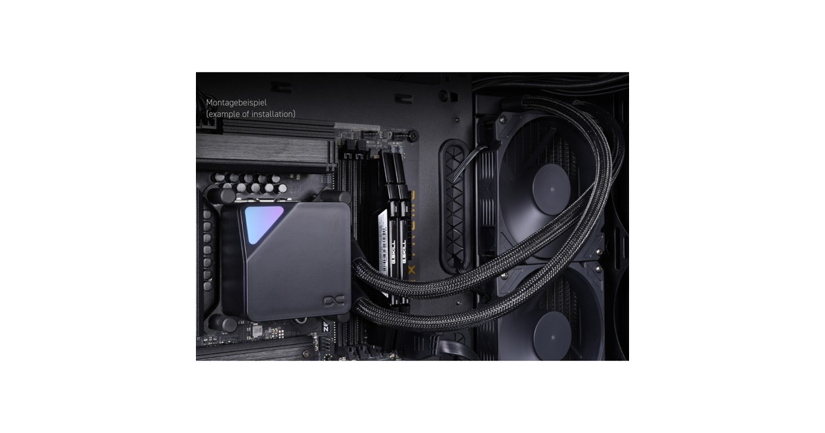 AlphacoolCore Ocean T38 AIO 360mm waterkoeling  (Zwart)