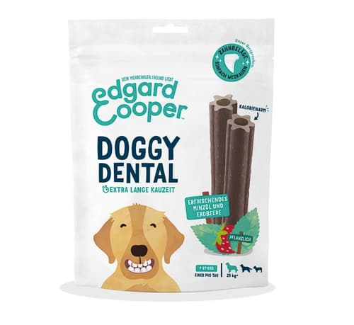 Edgard & Cooper Doggy Dental Minze & Erdbeere