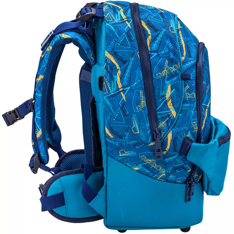 Belmil Schulrucksack 2-IN-1 Schulrucksack & Gürteltasche Baltic