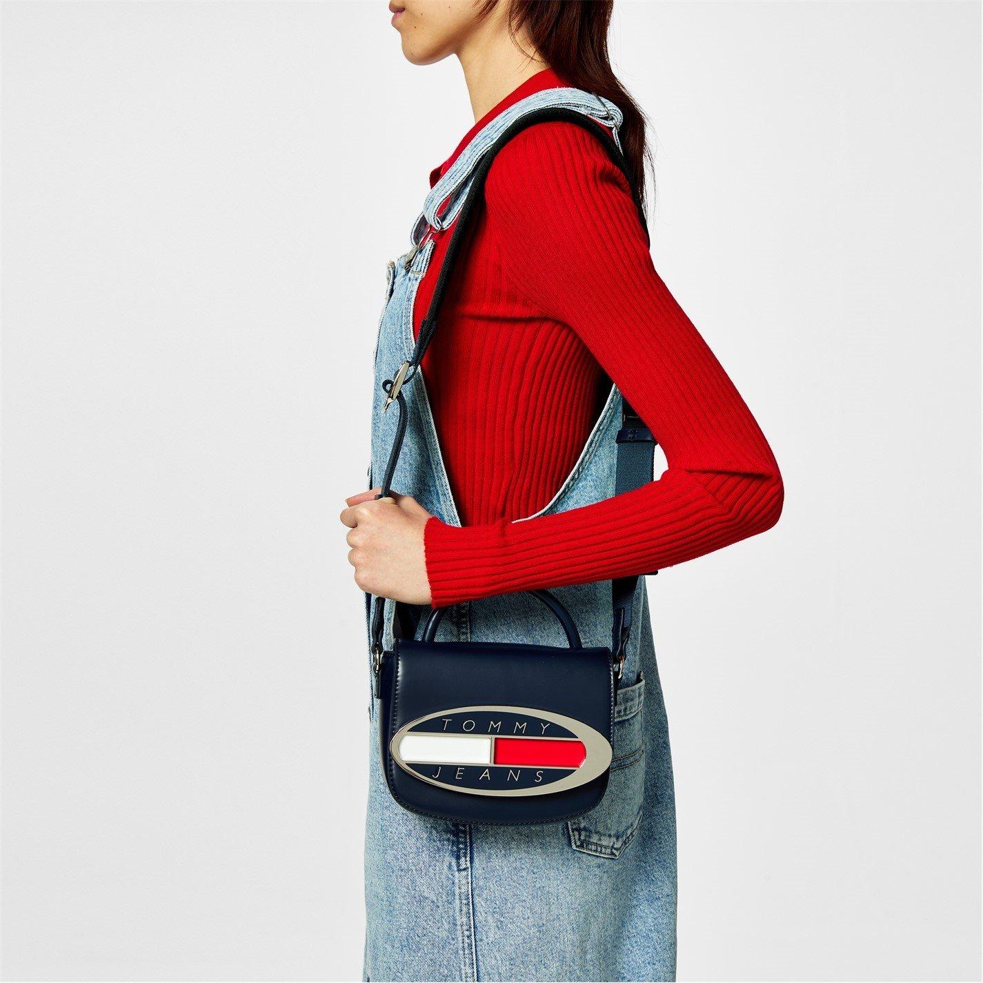 Tommy Jeans Logo Plaque Crossover Bag