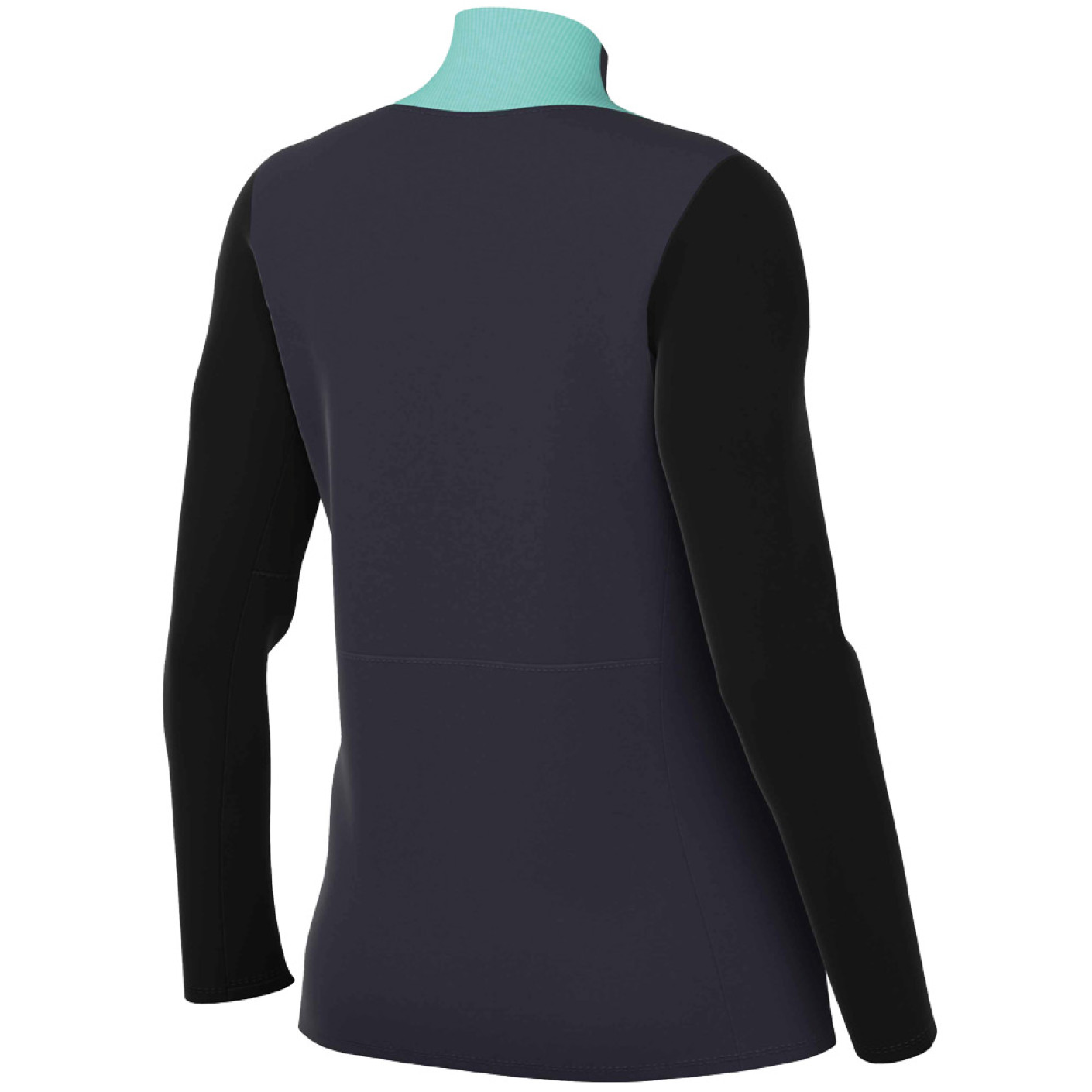Nike KNVB Scheidsrechters Trainingstrui 1/4-Zip 2024-2026 Dames Donkerblauw Turquoise