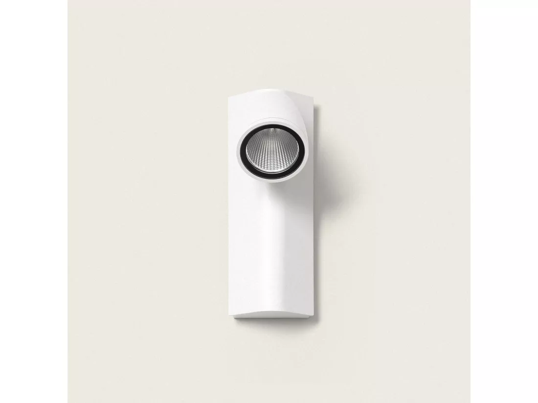 Applique Murale Extérieure LED 6W Aluminium Abel Blanc