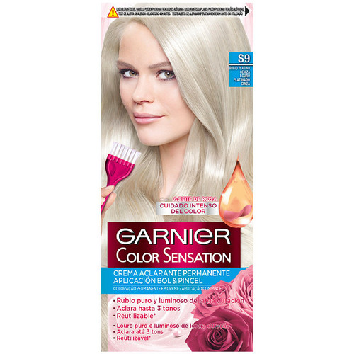 Garnier - Color Sensation s9 Rubio Platino Ceniza 120 Gr