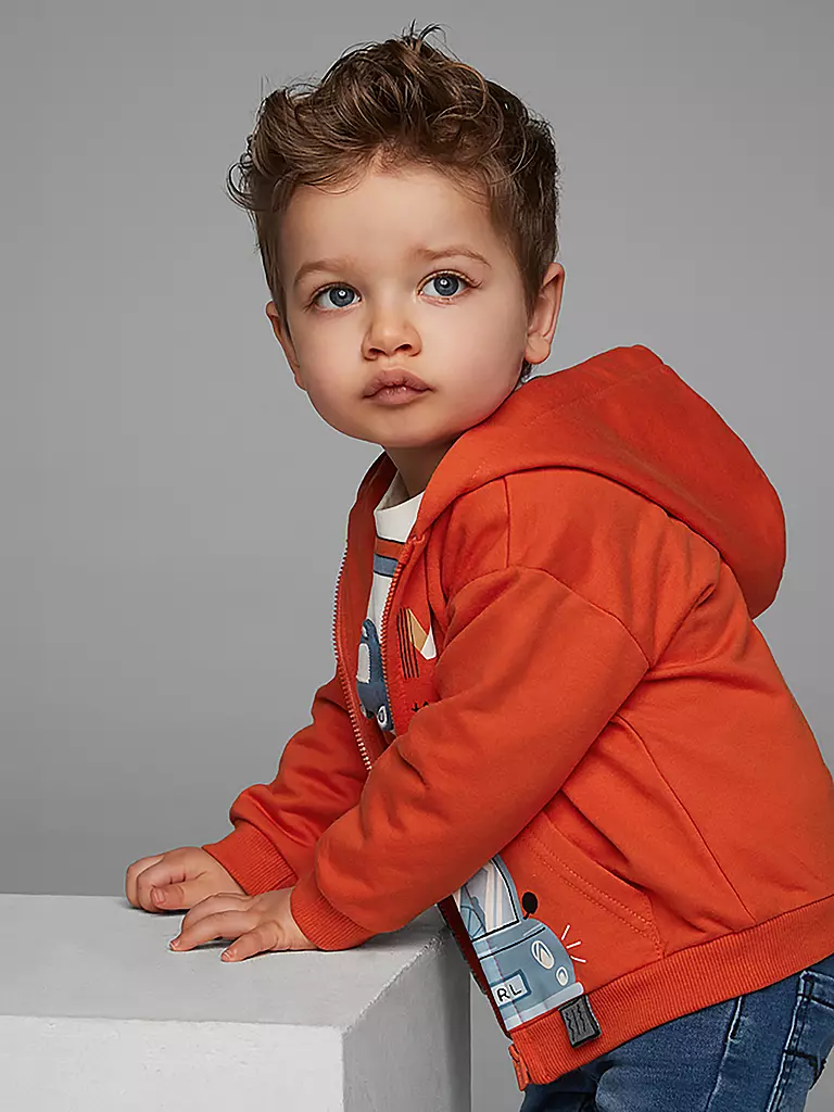 MAYORAL Baby Sweatjacke  orange