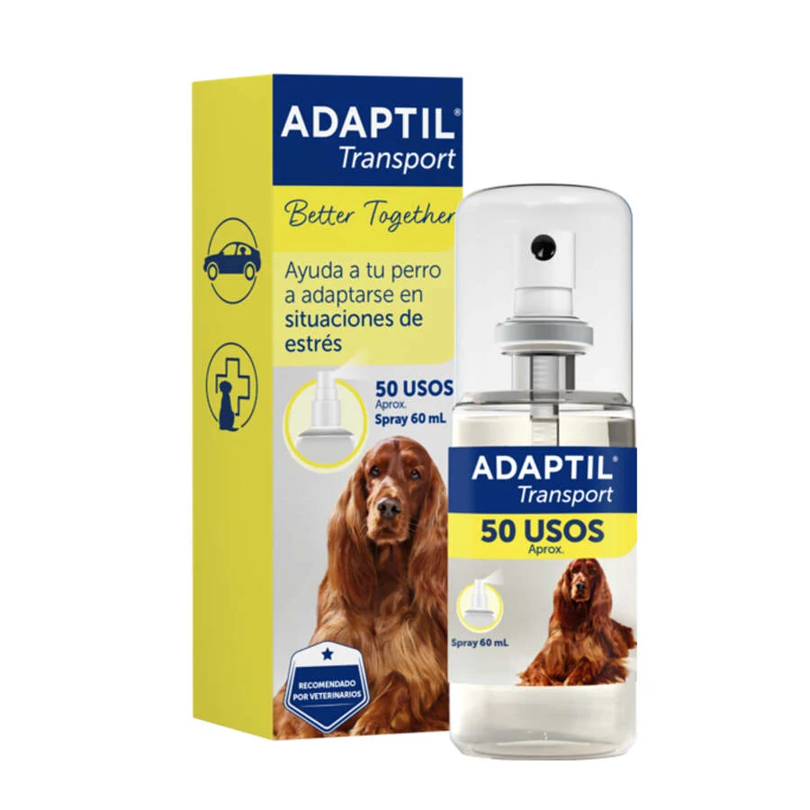 Spray calmante Adaptil Transport para cães