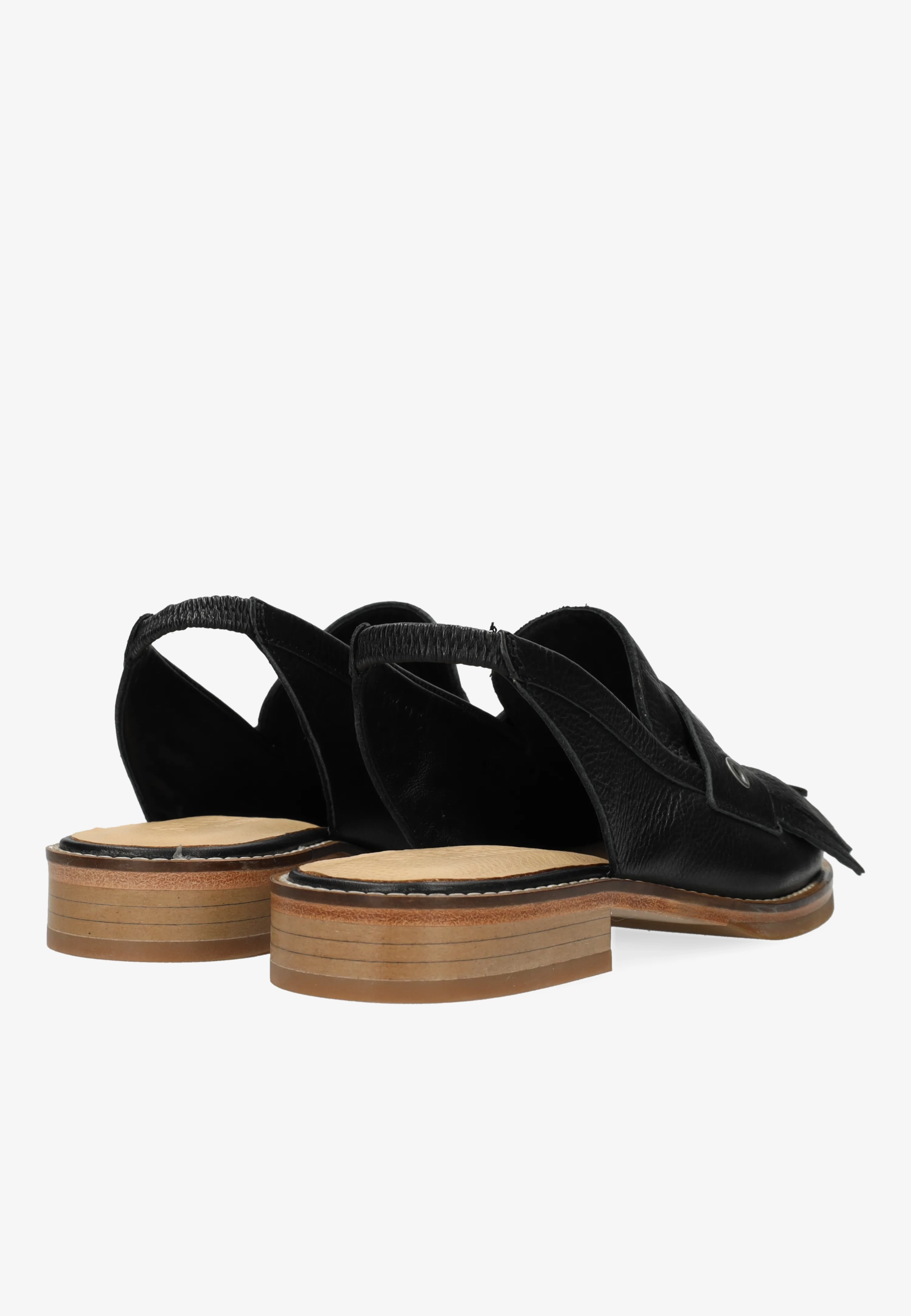 FES SLINGBACK Leather Black