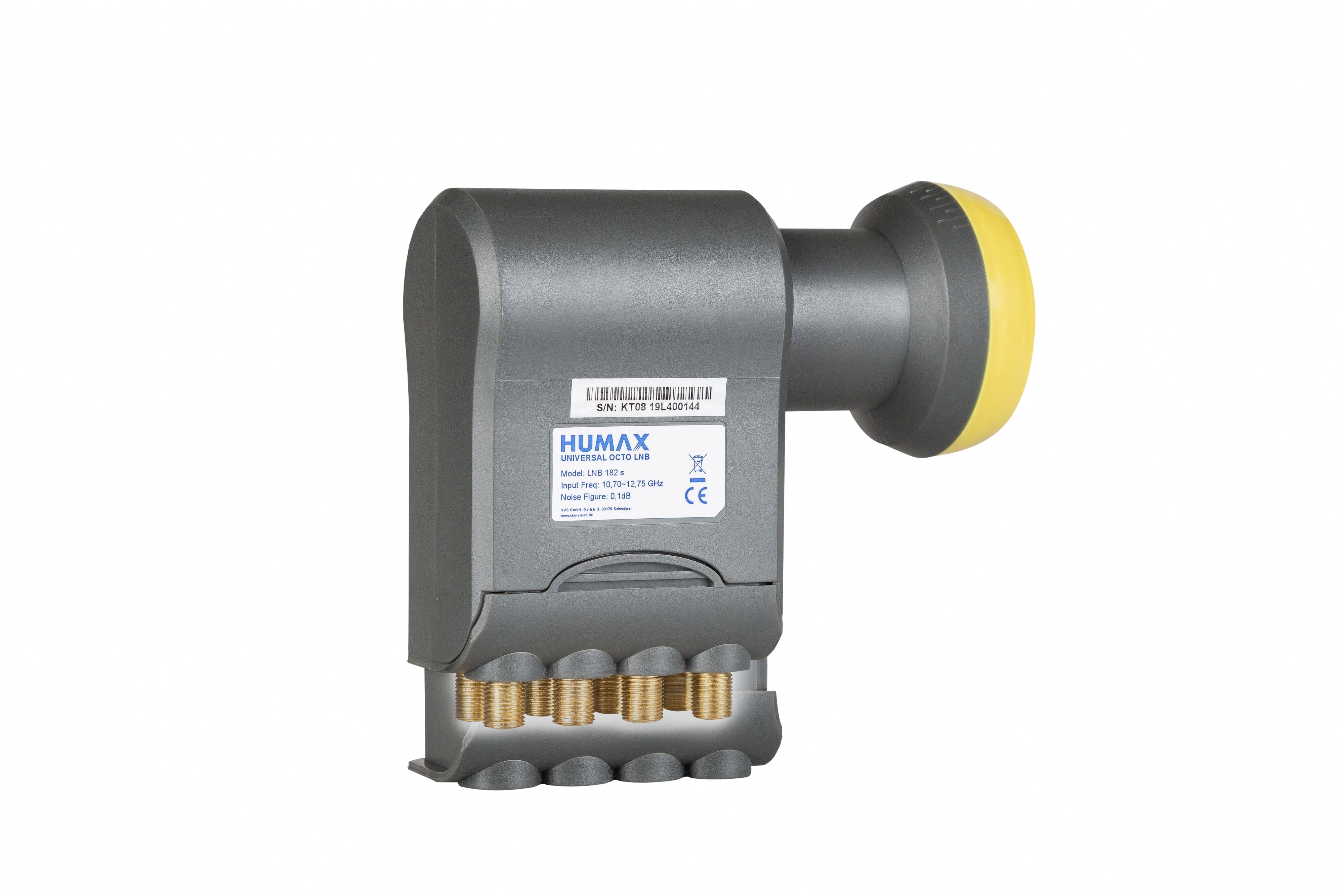 Humax Octo-Universal-LNB, Integrierter Wetterschutz LTE-Filter, Karton