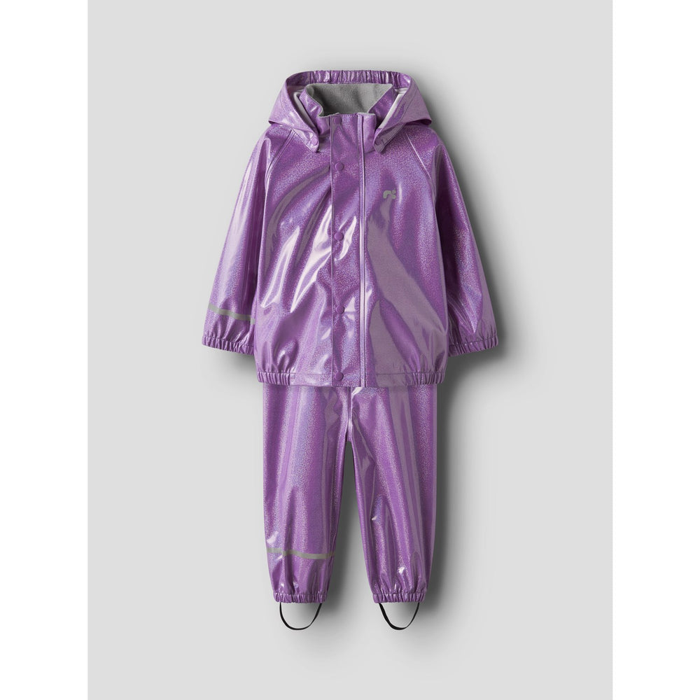 Køb Name It Iris Orchid Nmfdry10 Rain Sæt Glitter Fo
