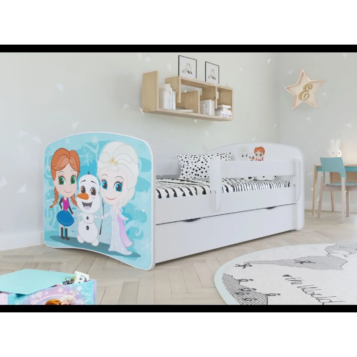 Babydreams Lit Enfant Frozen Blanc