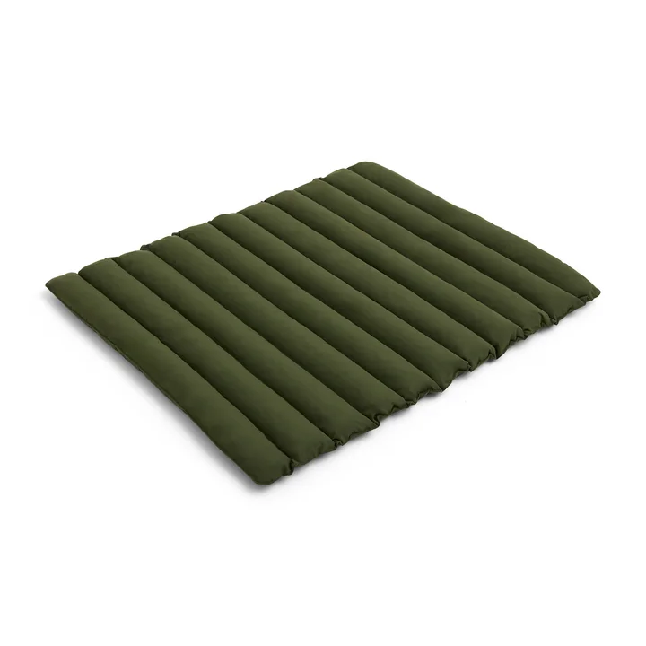 HAY - Palissade Soft Quilted Cushion, für Dining Bench, olive