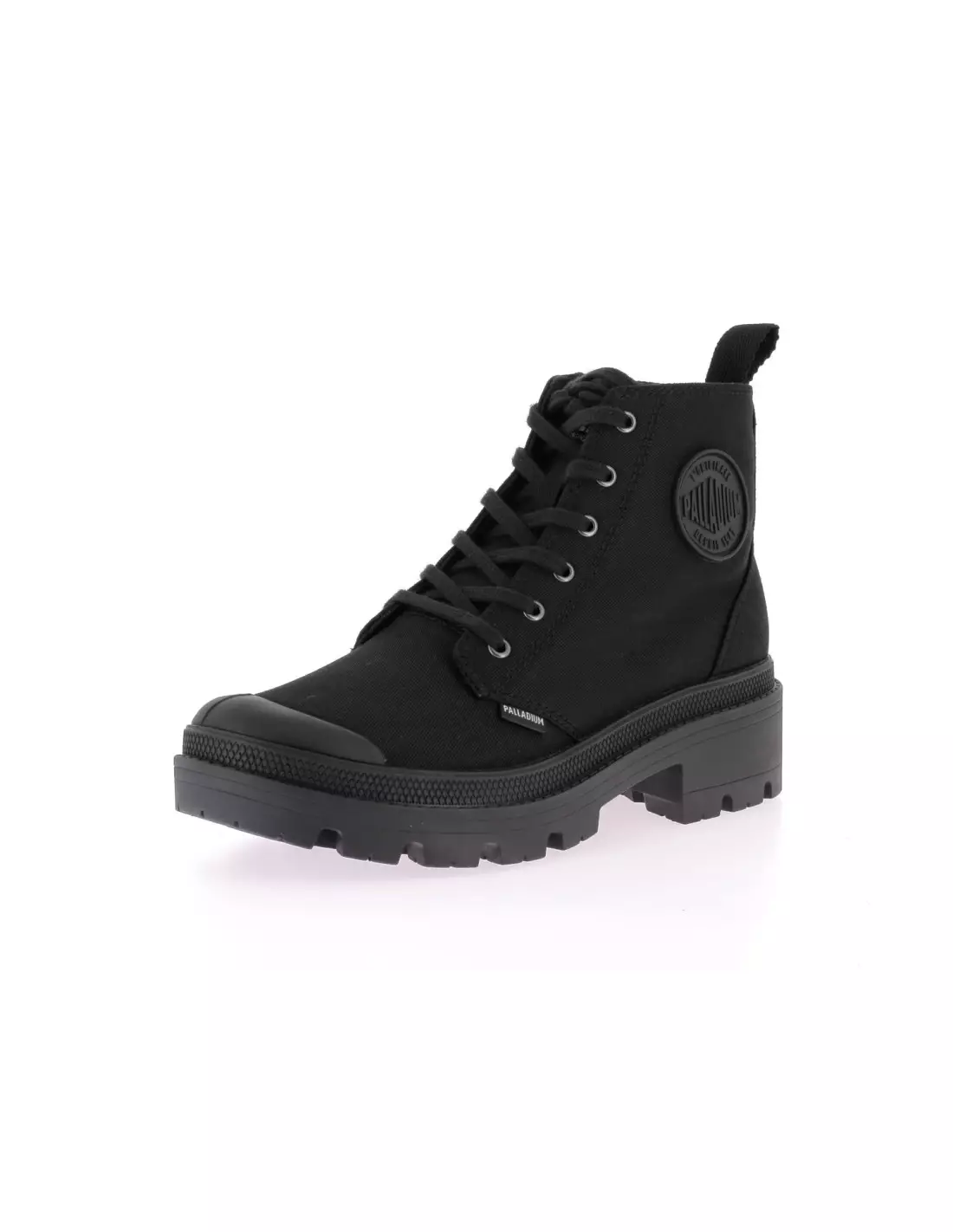 PALLADIUM PALLABASE TWIL - Baskets Noir