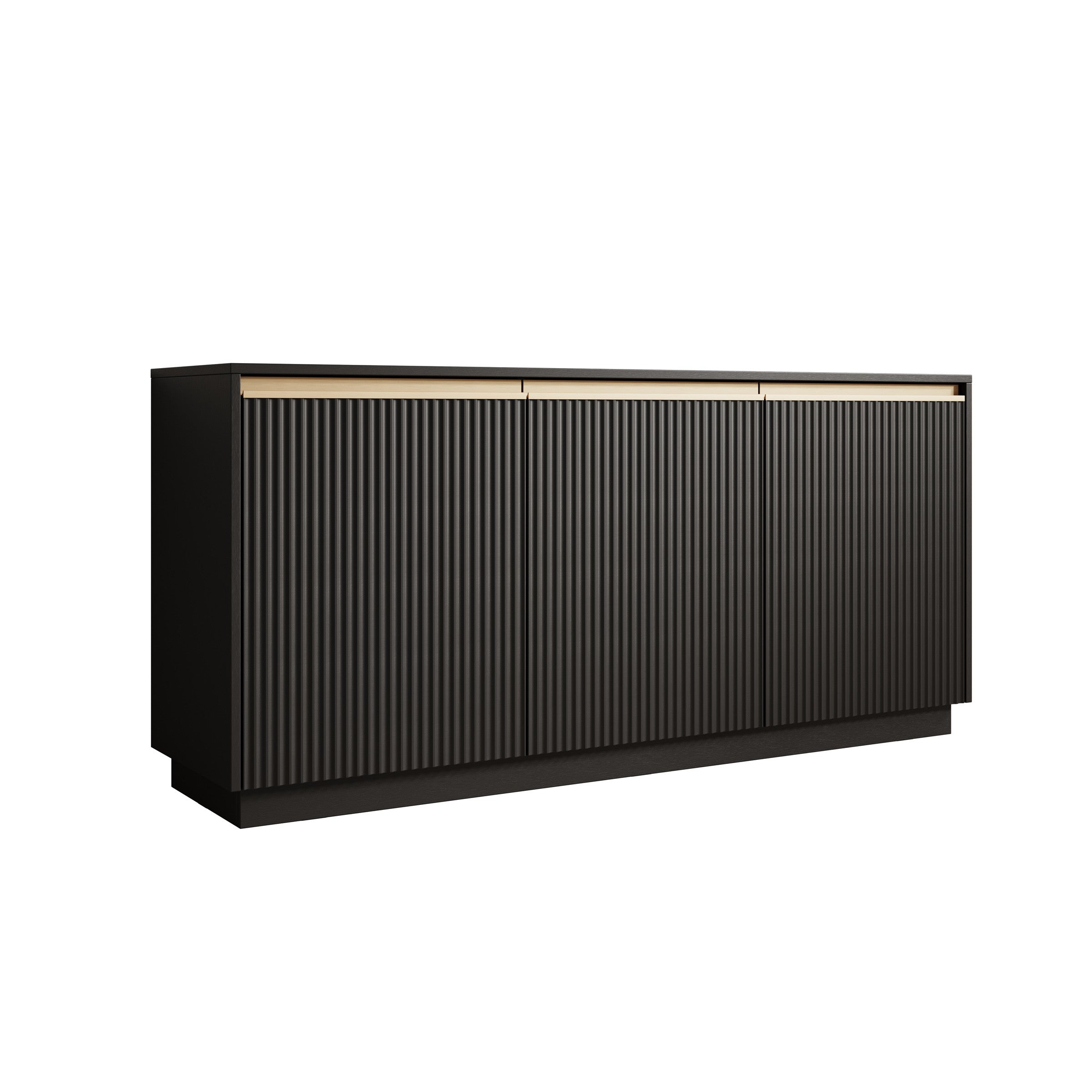 Remy - Dressoir - Zwart - 153x39x72 cm