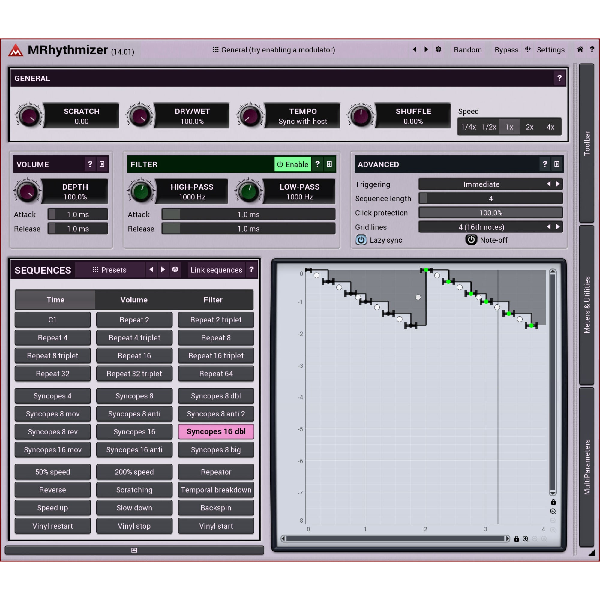 MeldaProduction MRhythmizer (download)