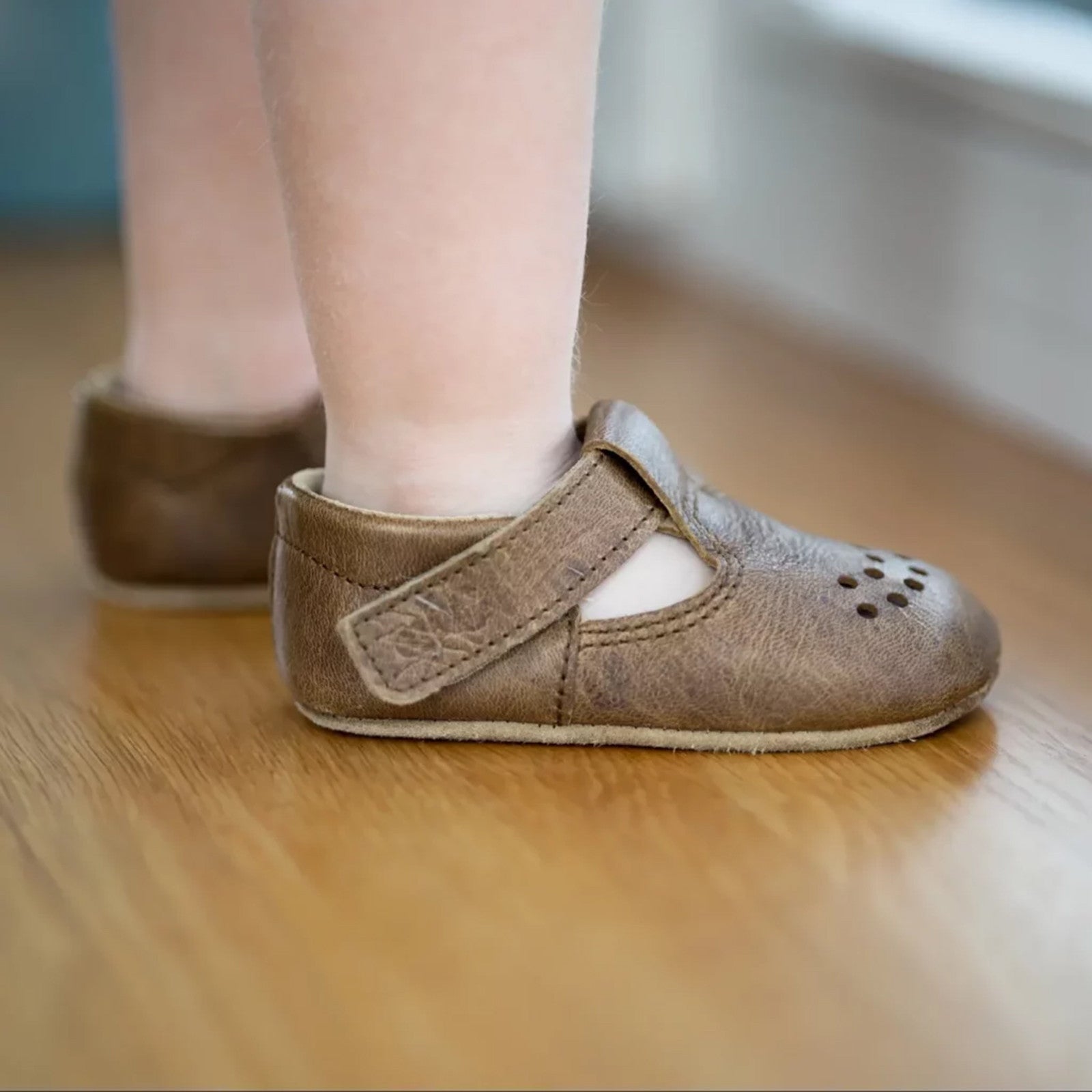 Baby Pre Walker Schuhe Ursin&Flurina oakbrown