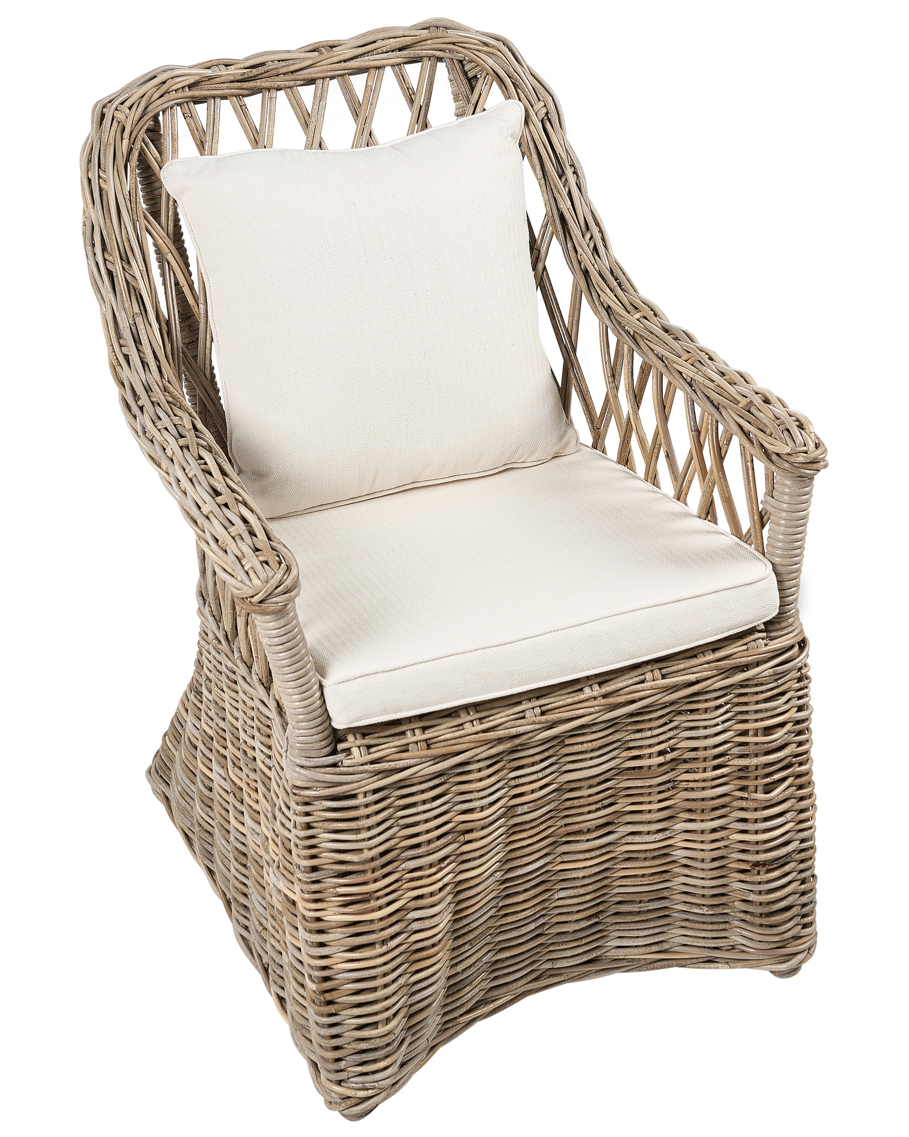 Tuinstoel rotan naturel MAROS II