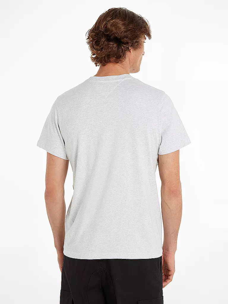 TOMMY JEANS T-Shirt Regular Fit  hellgrau