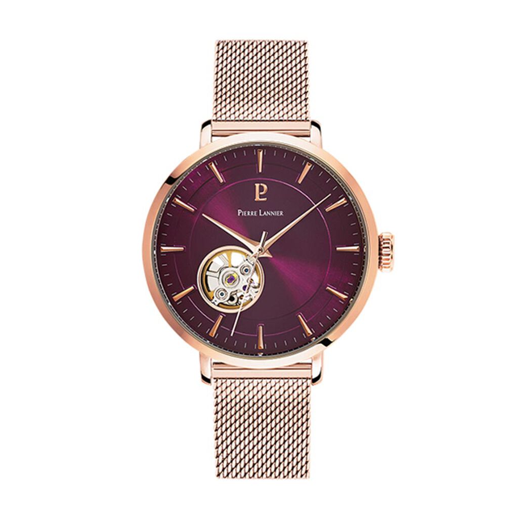 Montre Pierre Lannier Automatic Framboise