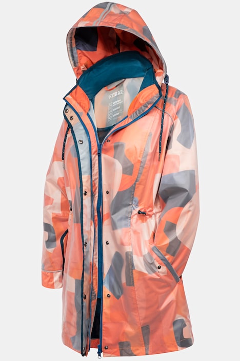 HYPRAR Funktions-Friesenjacke, wasserdicht, 2-Wege-Zipper