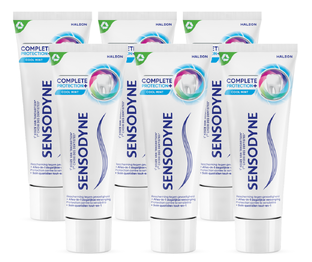 Sensodyne Complete Protection   Cool Mint tandpasta 6x75ML