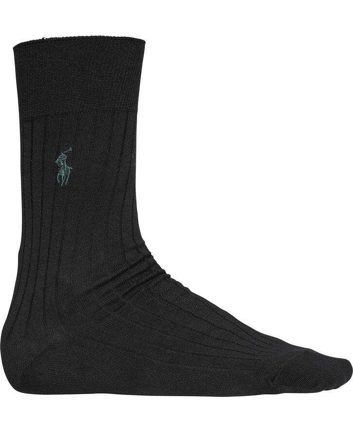 Polo Ralph Lauren Rib-Knit Trouser Socks Sort