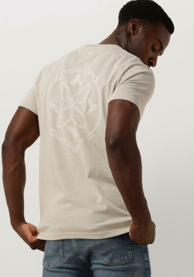 PURE PATH zand pure path t-shirt tshirt with front and back print