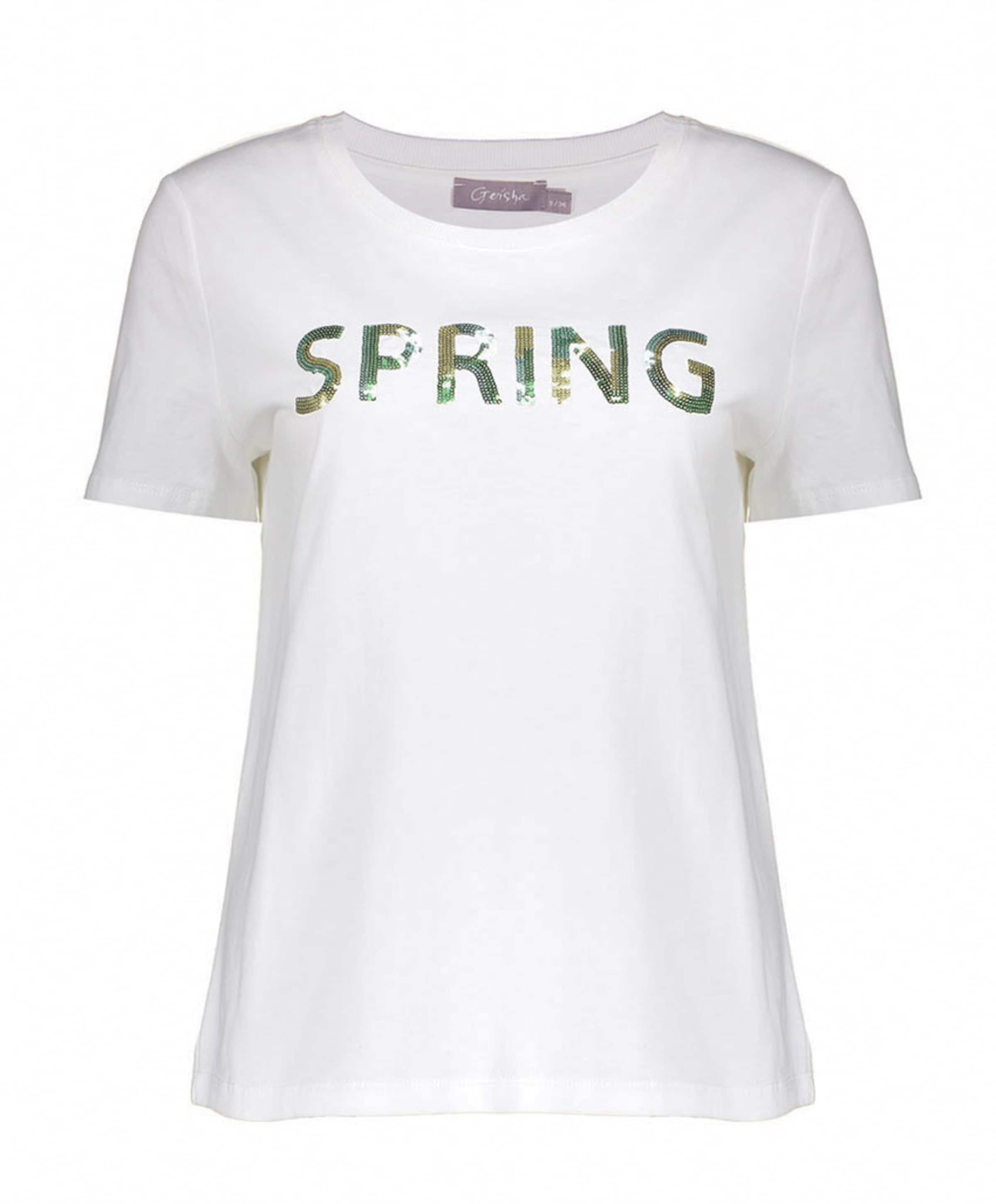 Geisha Dames T-shirt ecru