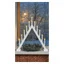 Stor adventslysestake LED 65 cm