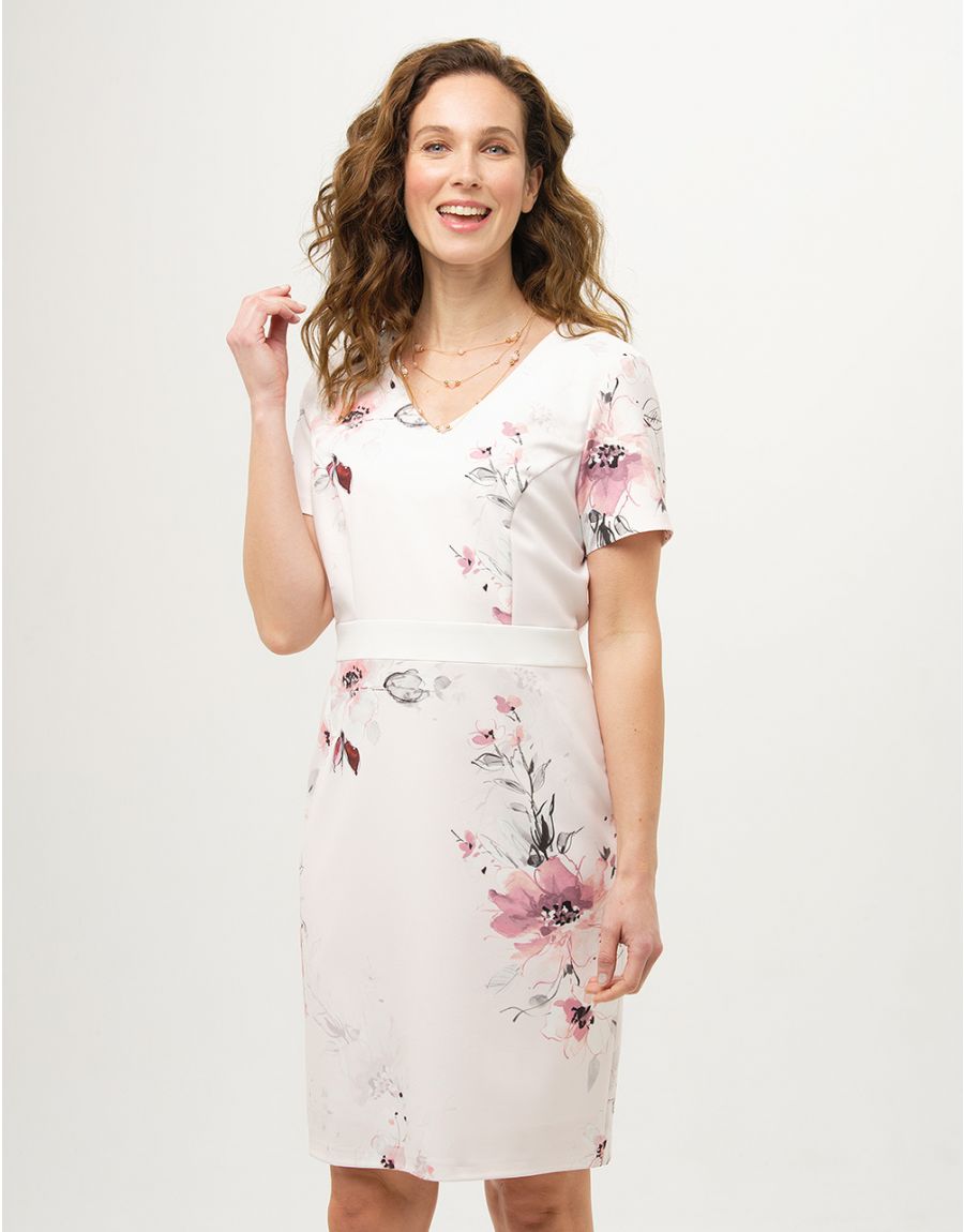 Robe rose habillée