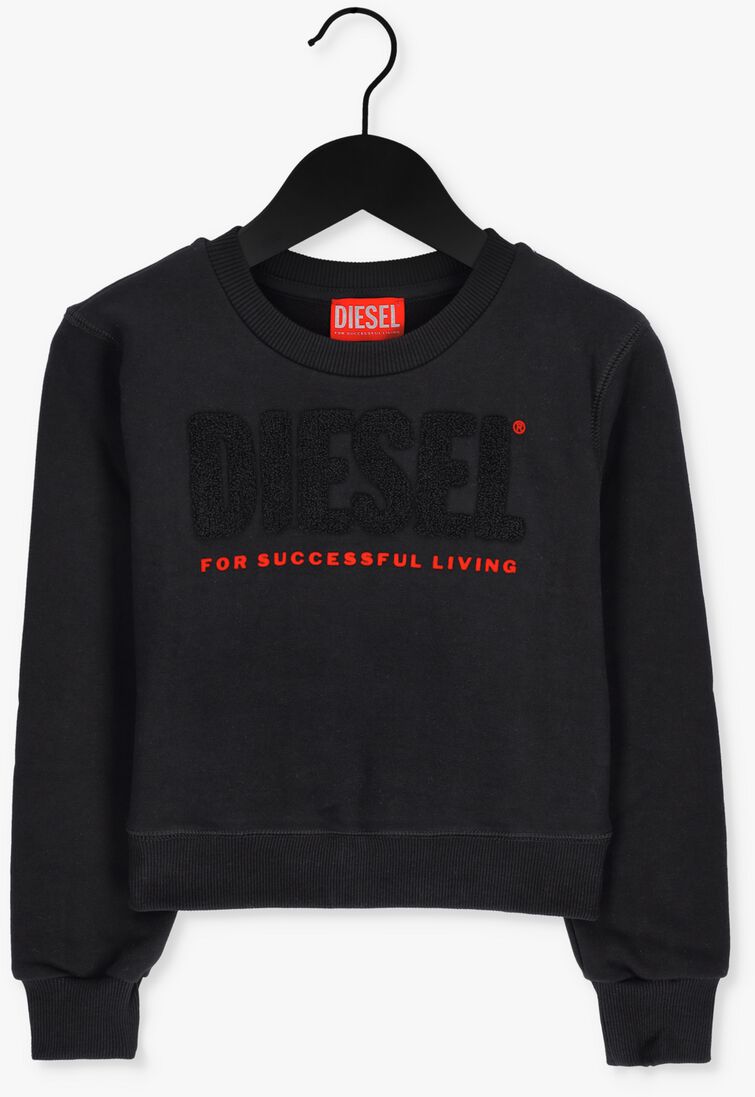 DIESEL zwarte diesel trui slimmydie
