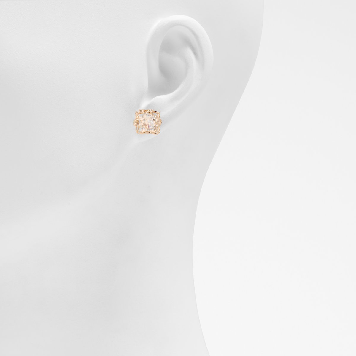 Schuma Gold-Clear Multi Women Earrings