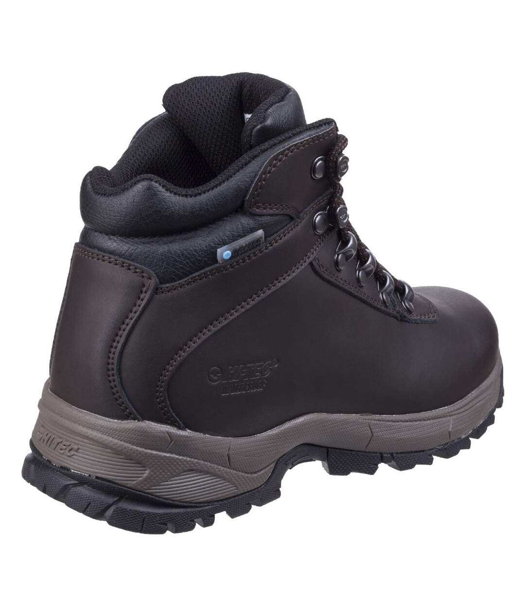 Hi-Tec - Chaussures imperméables de randonnée EUROTREK - Homme (Marron foncé) - UTFS5307