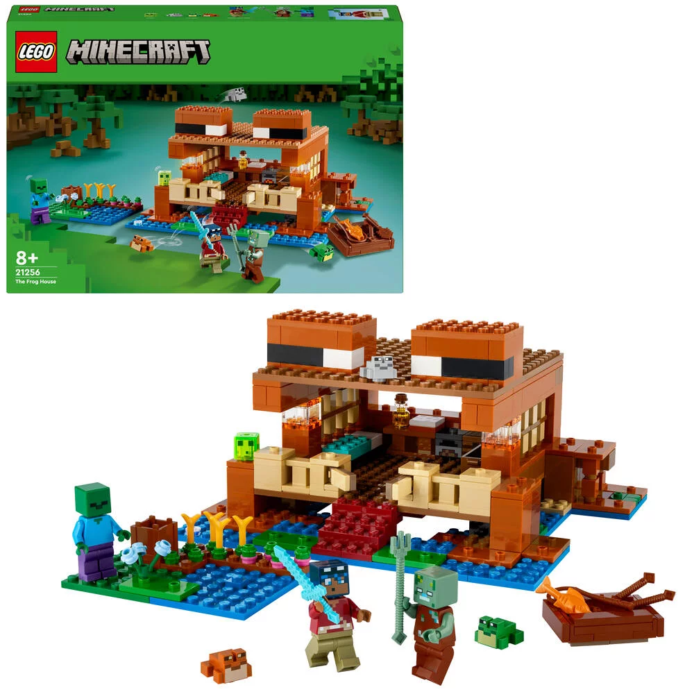 LEGO®MINECRAFT™ 21256 - LA MAISON DE LA GRENOUILLE