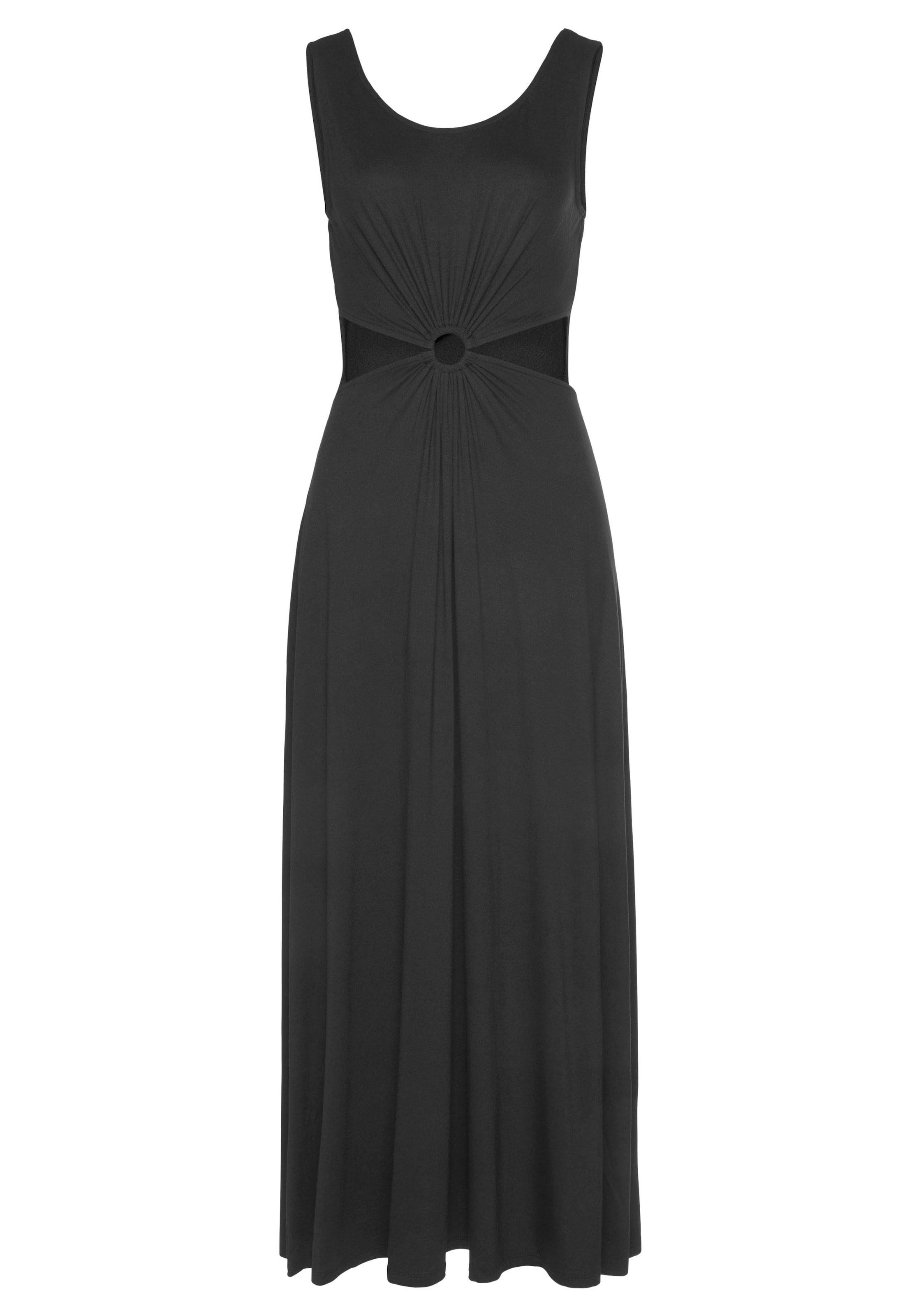 LASCANA Maxikleid mit Cut-outs vorne