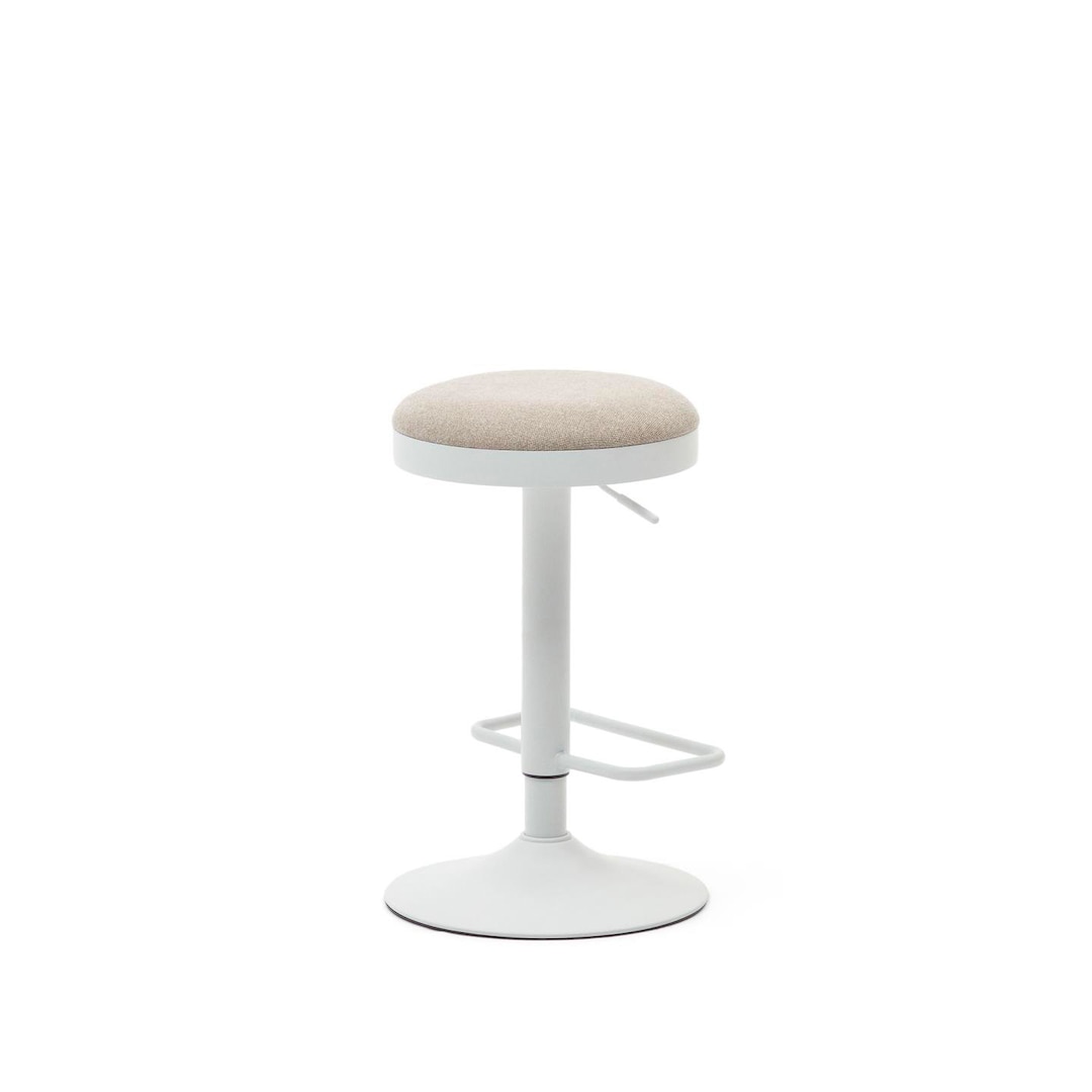 Kave Home Barhocker ZAIB beige/weiß
